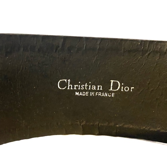 💯 Auth DIOR Vintage Waist Belt - Picture 4 of 8